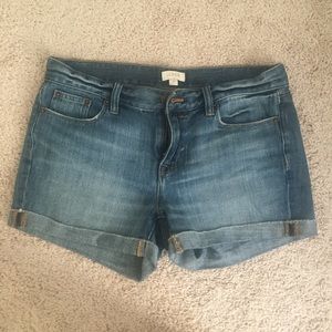 JCrew Factory Denim Shorts, Size 26
